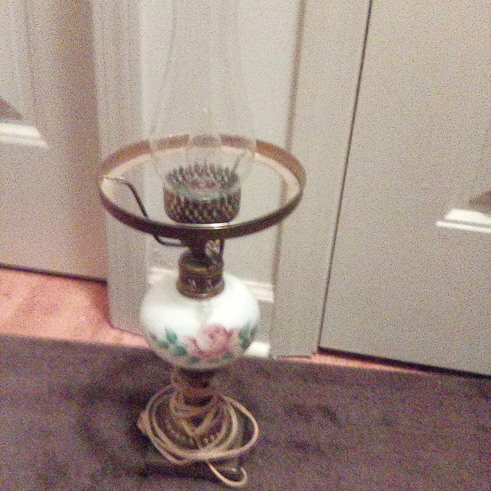 Vintage Brass Table Lamp
